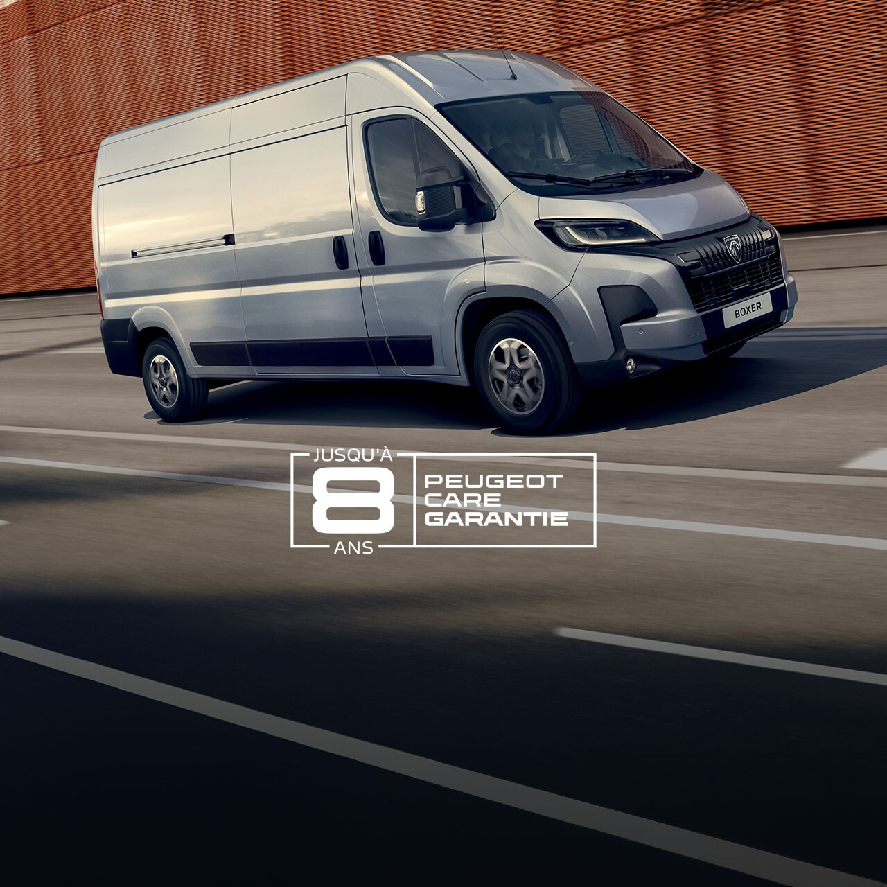 PEUGEOT BOXER rear view