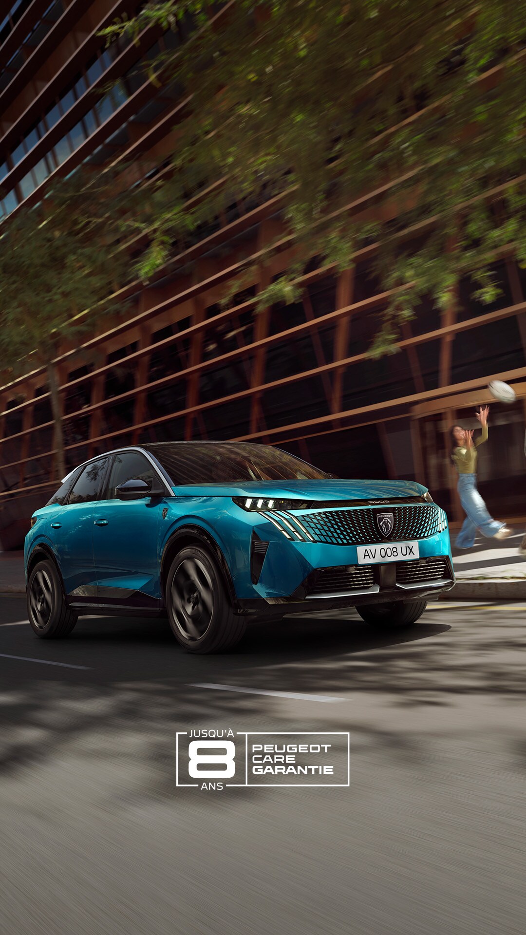 PEUGEOT 3008 Hybrid x DUPONT front view