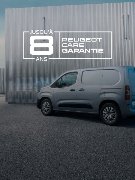 Logo PEUGEOT Partner et PEUGEOT CARE