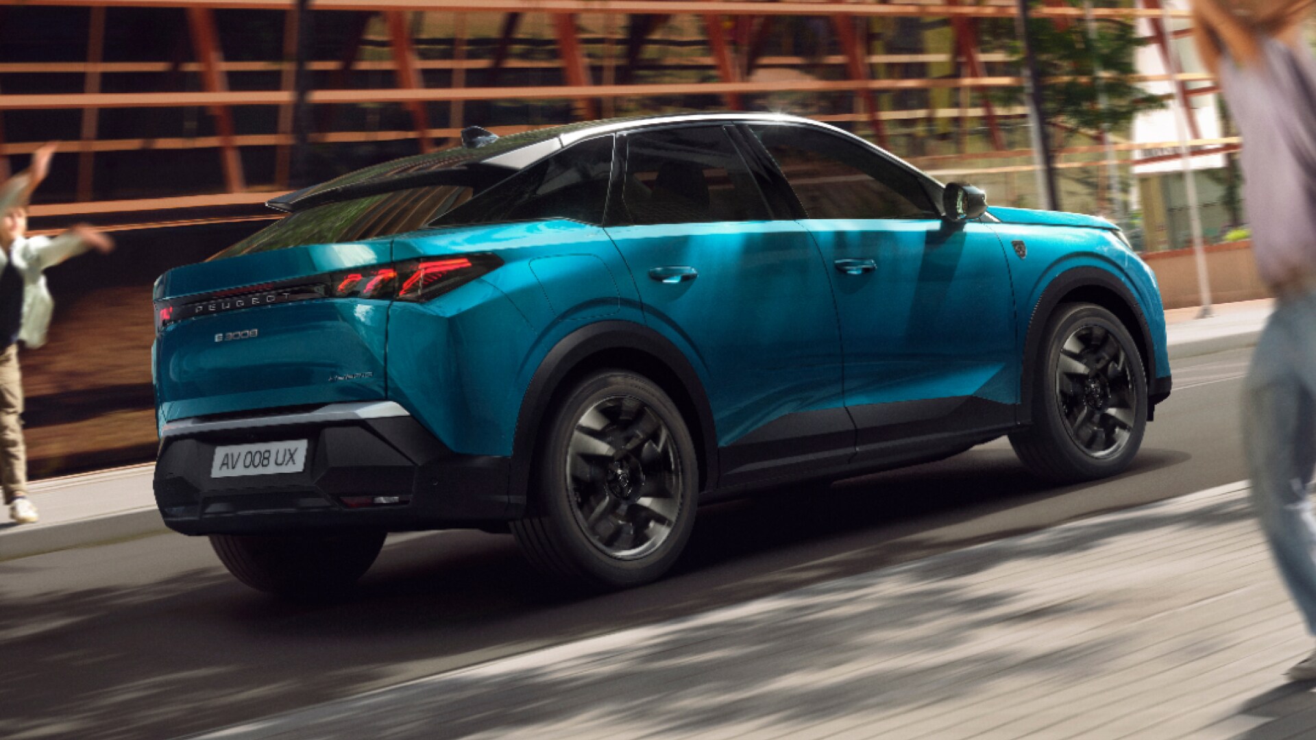 PEUGEOT 3008 Hybrid rear view