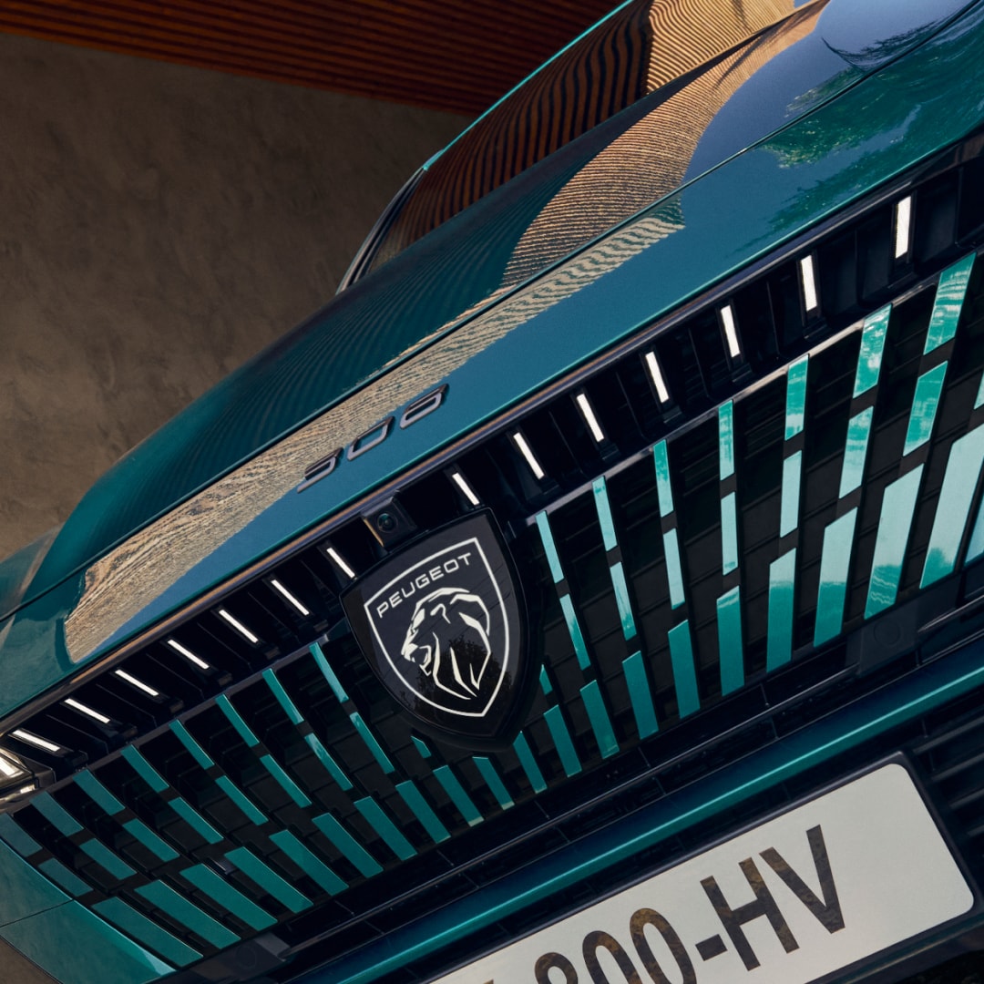 Nouvelle PEUGEOT 308 emblême illuminé