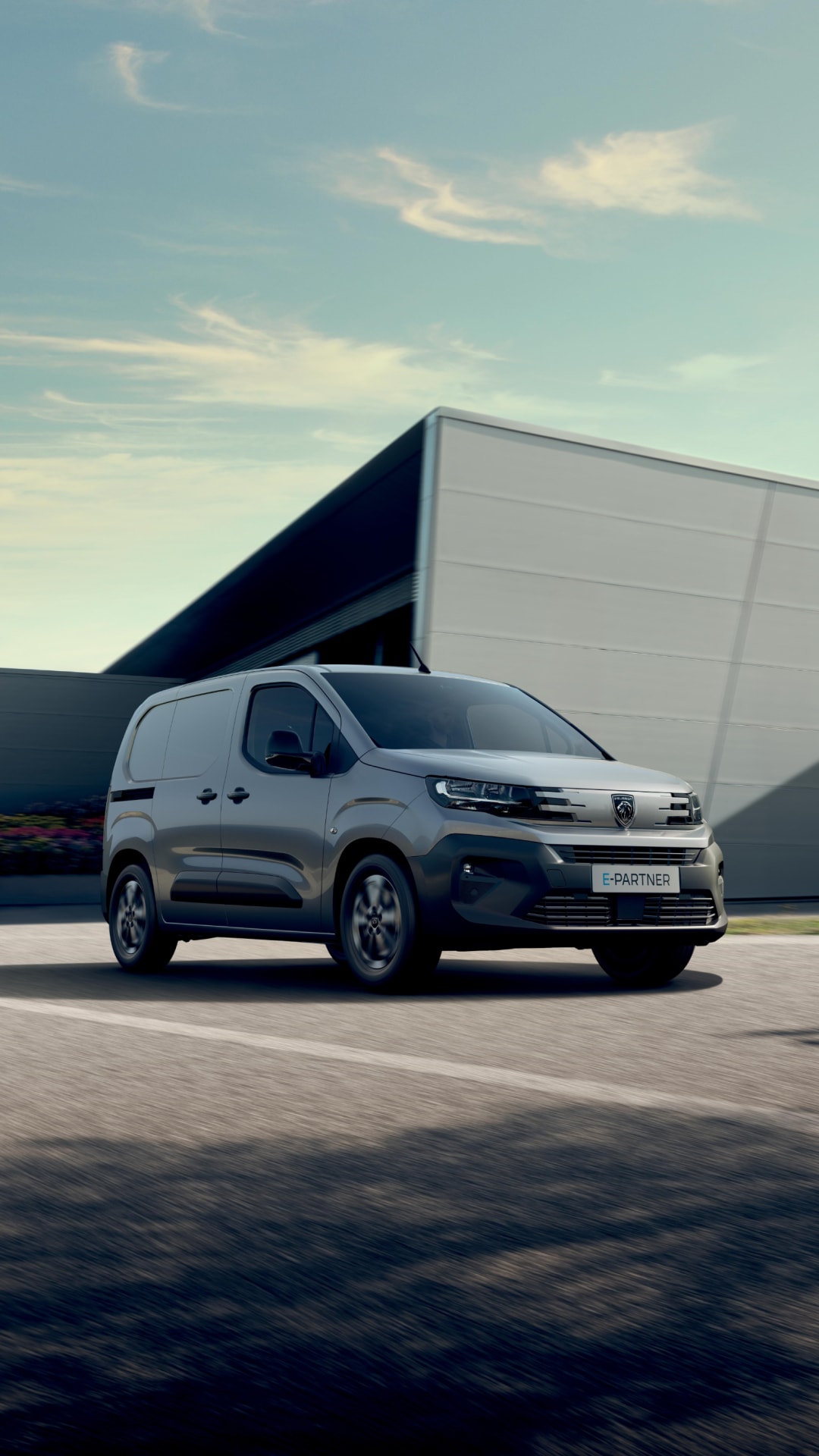 PEUGEOT E-PARTNER Fourgon électrique vue avant