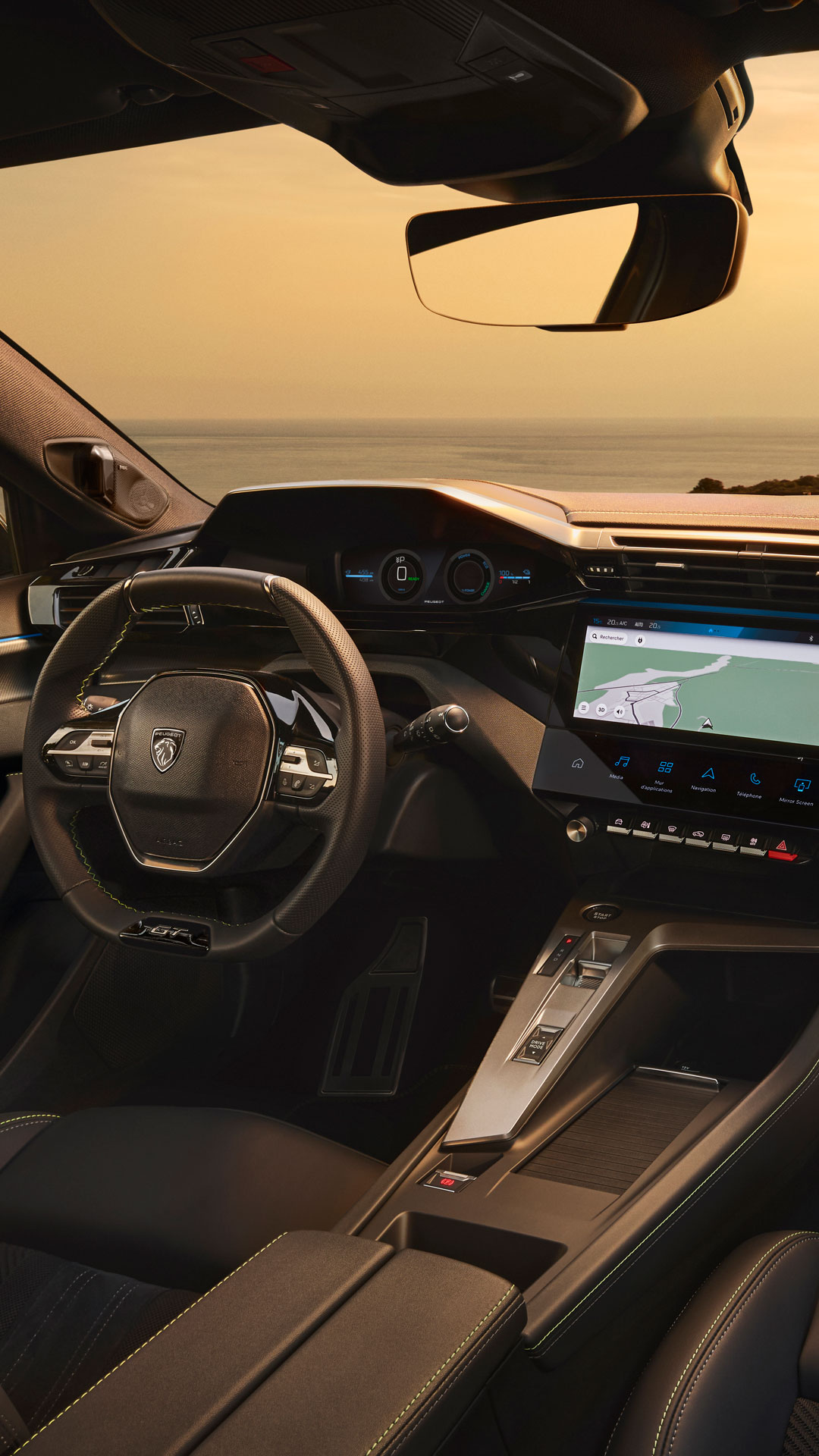 Nouvelle PEUGEOT E-408 i-Cockpit